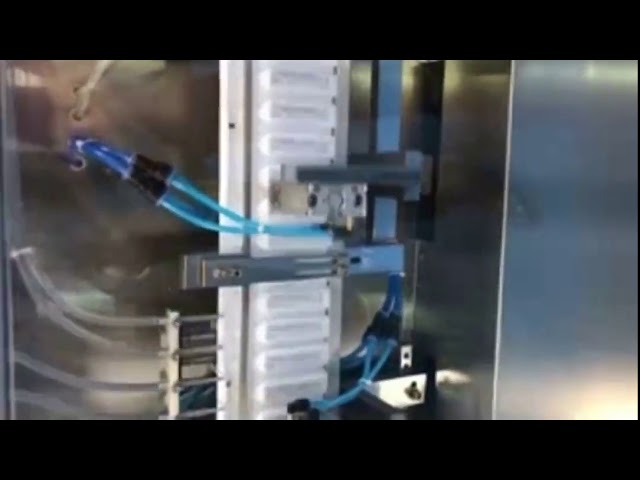 stroj za punjenje i zatvaranje plastičnih ampula za parfeme, peroralnu tekućinu i pesto